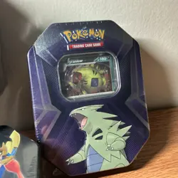 Pokemon Tin Bundle Zacian EX/Darkrai + Tyranitar Triple Whammy Tin/Kyogre EX Tin - Image 5