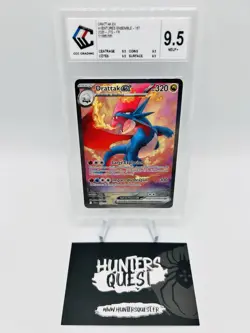 CCC 9,5 Carte Pokemon Drattak EX Alt Aventure ensemble 187/159 - Image 1