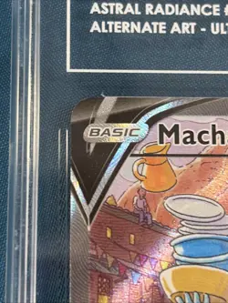 2022 Pokemon SWSH Astral Radiance Machamp V Ultra Rare #172/189 TAG 9 - Image 5