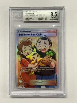 Pokemon Fan Club (155/156) [Sun & Moon: Ultra Prism] Graded BGS 8.5 - Image 1