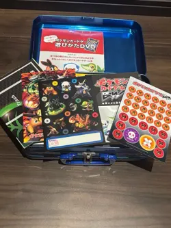 Pokemon Card Game BW First Set DX Starter Deck w/ Case Vintage Holo Cards Japan - Image 3