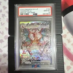 Pokemon Charizard ex 134/108 SV3 Special Art Rare Holo PSA 10 Japanese 2023 - Image 1