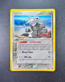Pokemon Aggron 2007 EX Power Keepers 1/108 Holo STAMPED - Image 1