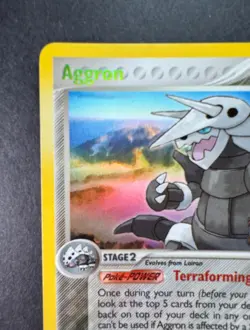 Pokemon Aggron 2007 EX Power Keepers 1/108 Holo STAMPED - Image 2