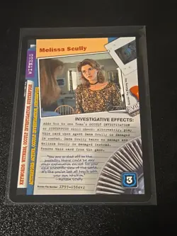 X-FILES CCG, TRUTH IS OUT THERE EDITION, ULTRA RARE CARD, Melissa Scully - Image 1
