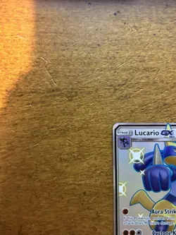 Pokemon TCG Lucario GX Full Art Holo Card SV64/SV94 Shiny Hidden Fates NM - Image 2
