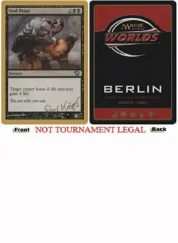 Soul Feast (Sideboard - Peer Kroger - 2003) World Championship NM CARD ABUGames - Image 1