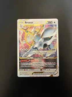 Arceus VSTAR - (Metal Card) 123/172 Miscellaneous Cards & Products Holo NM - Image 1