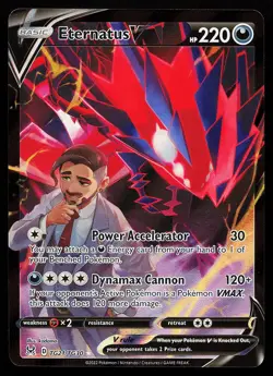 Eternatus V TG21/TG30 Holo Lost Origin Trainer Gallery Pokemon Card - Image 1