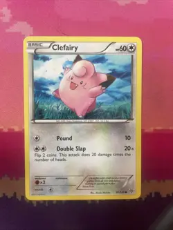 Pokemon Card Clefairy Plasma Storm Common 97/135 Near Mint - Image 1