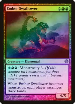 Ember Swallower FOIL Theros PLD Red Rare MAGIC THE GATHERING CARD ABUGames - Image 1