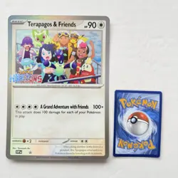 JUMBO Terapagos and Friends Horizons Card SVP Promo Oversized Pokemon NM - Image 1