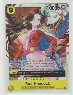 Boa Hancock - Super Rare One Piece Card OP14-112 SR - Image 1