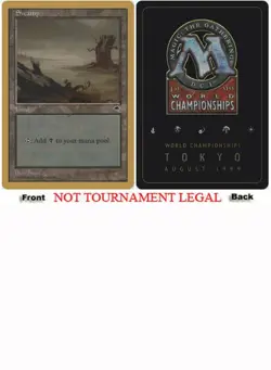 Swamp (Tempest B - Jakub Slemr - 1999) World Championship NM CARD ABUGames - Image 1
