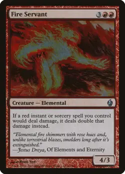 Fire Servant FOIL Premium Deck Series: Fire and Lightning HEAVILY PLD ABUGames - Image 1