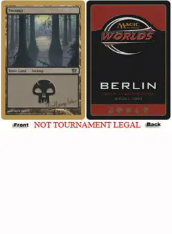 Swamp (8th Edition 342 - Wolfgang Eder - 2003) World Championship NM ABUGames - Image 1