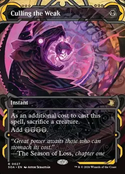 MTG Secrets of Strixhaven Culling the Weak Mystical Archive NM/Unplayed - Image 1