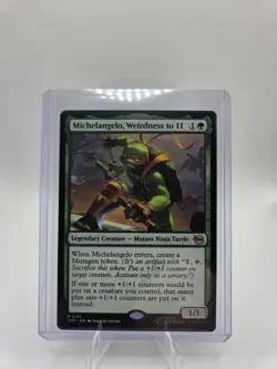 Michelangelo, Weirdness to 11 Teenage Mutant Ninja Turtles Foil - Image 1