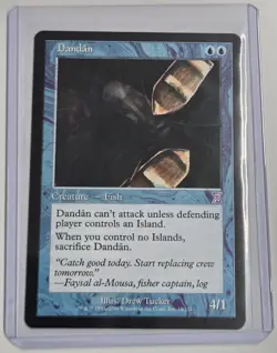 Dandan Mtg Magic the Gathering Time Spiral Timeshifted Blue Creature Fish - Image 3