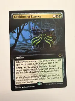Cauldron of Essence (Extended Art) ✅Secrets of Strixhaven ✅ Magic (mtg) - Image 1