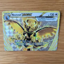 NOCTOWL BREAK XY136 POKEMON CARD (XY PROMO SET) HALF ART HOLO - Image 1