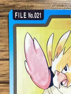 Pokemon Carddass Card Spearow File No.21 Bandai Pocket Monsters 1997 Japan - Image 3