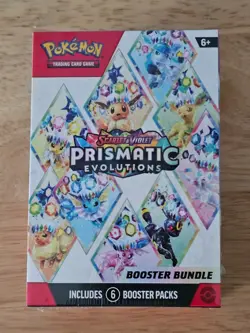 Pokemon TCG: Scarlet & Violet Prismatic Evolutions Booster Bundle New Sealed - Image 1