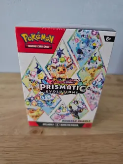 Pokemon TCG: Scarlet & Violet Prismatic Evolutions Booster Bundle New Sealed - Image 2