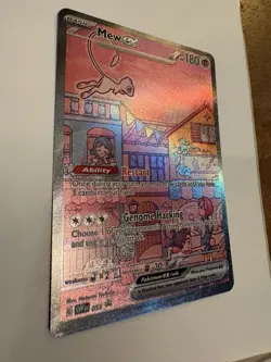 Pokemon Mew EX 053 SVP Scarlet & Violet Promo Holo 180 HP Card - NM Condition - Image 3