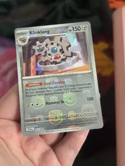 Pokemon TCG - Klinklang Master Ball Reverse Holo 063/086 - Black Bolt - NM - Image 1