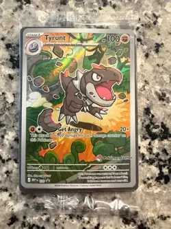 SEALED Tyrunt Pokemon Center Promo Stamped Exclusive Card - Image 1