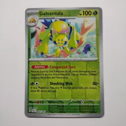 Pokemon Shrouded Fable Reverse Holo 002/064 Galvantula - Image 1