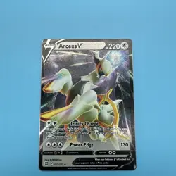 Pokemon Arceus V 122/172 - Brilliant Stars METAL Promo - Image 3