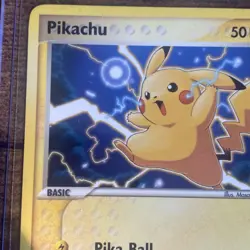 LP Pokemon TCG Pikachu EX Emerald Regular Common 60/106 2005 - Image 2