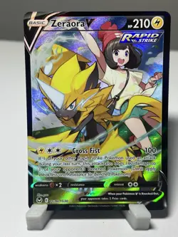 Pokemon Zeraora V TG16/TG30 Swsh12: Sword & Shield - Silver Tempest - Image 1