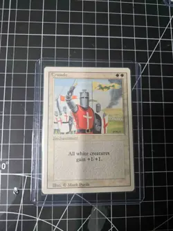 MTG Crusade Revised LP Rare - Image 3