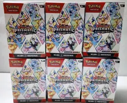 (Lot of 6) Pokemon TCG Prismatic Evolutions 💎 Booster Bundle, Sealed - Image 2