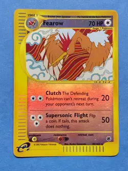 Pokemon Reverse Holo eReader Fearow- Expedition- 45/165- LP - Image 1