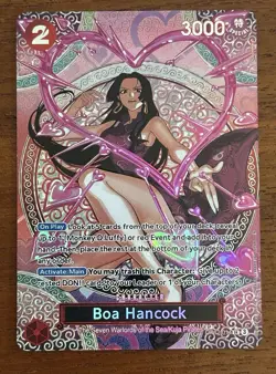 One Piece Boa Hancock (SP) OP12-014 Adventure on Kami's Island Foil ENGLISH MINT - Image 1