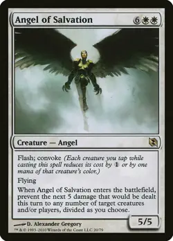 Angel of Salvation Elspeth vs. Tezzeret NM White Rare MAGIC MTG CARD ABUGames - Image 1
