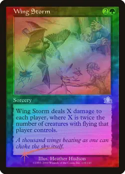 Wing Storm FOIL Prophecy PLD Green Uncommon MAGIC THE GATHERING CARD ABUGames - Image 1