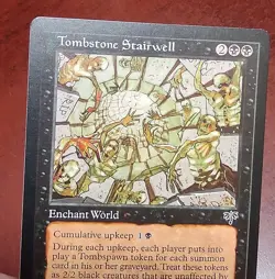 TOMBSTONE STAIRWELL mtg UNPLAYED NM/NM- Mirage 1 Rare (#Z164) - Image 3