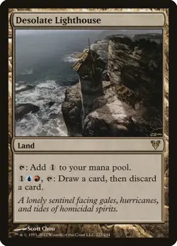 Desolate Lighthouse Avacyn Restored NM Land Rare MAGIC GATHERING CARD ABUGames - Image 1