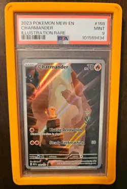 Pokemon Charmander Illustration Scarlet & Violet 151 Card #168/165 - Image 1