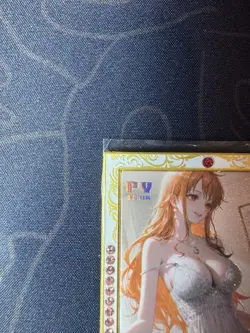 Goddess Sexy Bikini Nami Ultra Premium Metal Diamond Card Waifu One Piece - Image 2