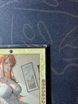 Goddess Sexy Bikini Nami Ultra Premium Metal Diamond Card Waifu One Piece - Image 3