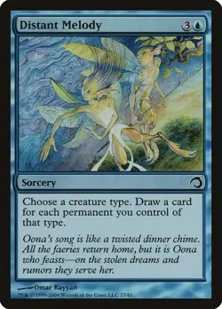 Distant Melody FOIL Premium Deck Series: Slivers NM Blue Common CARD ABUGames - Image 1