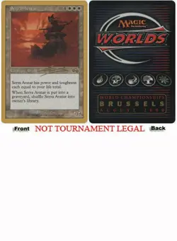 Serra Avatar (Nicolas Labarre - 2000) World Championship NM Rare CARD ABUGames - Image 1