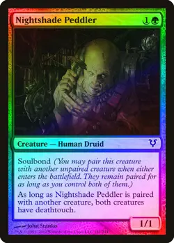 Nightshade Peddler FOIL Avacyn Restored PLD Green Common MAGIC CARD ABUGames - Image 1