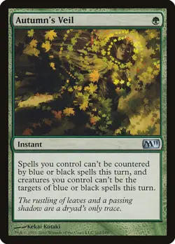 AUTUMN'S VEIL x1 mtg NM M11 Magic Core 2011 1 Unc - Image 1